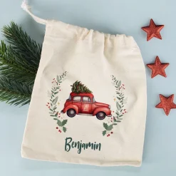 Kleiner Nikolaussack mit verschiedenen Motiven und Name