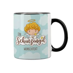 Kleiner Schutzengel - Tasse mit Ihrem Wunschtext