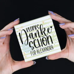 Kleines Dankeschön - 4 Lindorkugeln in kleiner Geschenkverpackung