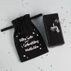 Kleines Stoffsäckchen als Geschenkverpackung zum Geburtstag