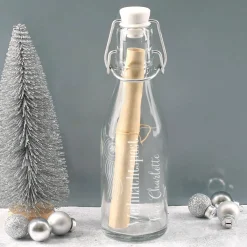 Kleine Weihnachtspost aus der Flasche