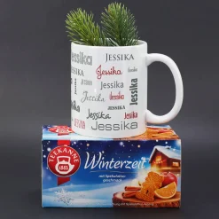 Kleine Weihnachtswichtelei - Tee Geschenkset zu Weihnachten