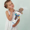 Kleine Zuckertüte mit Eule und Name, 28 cm