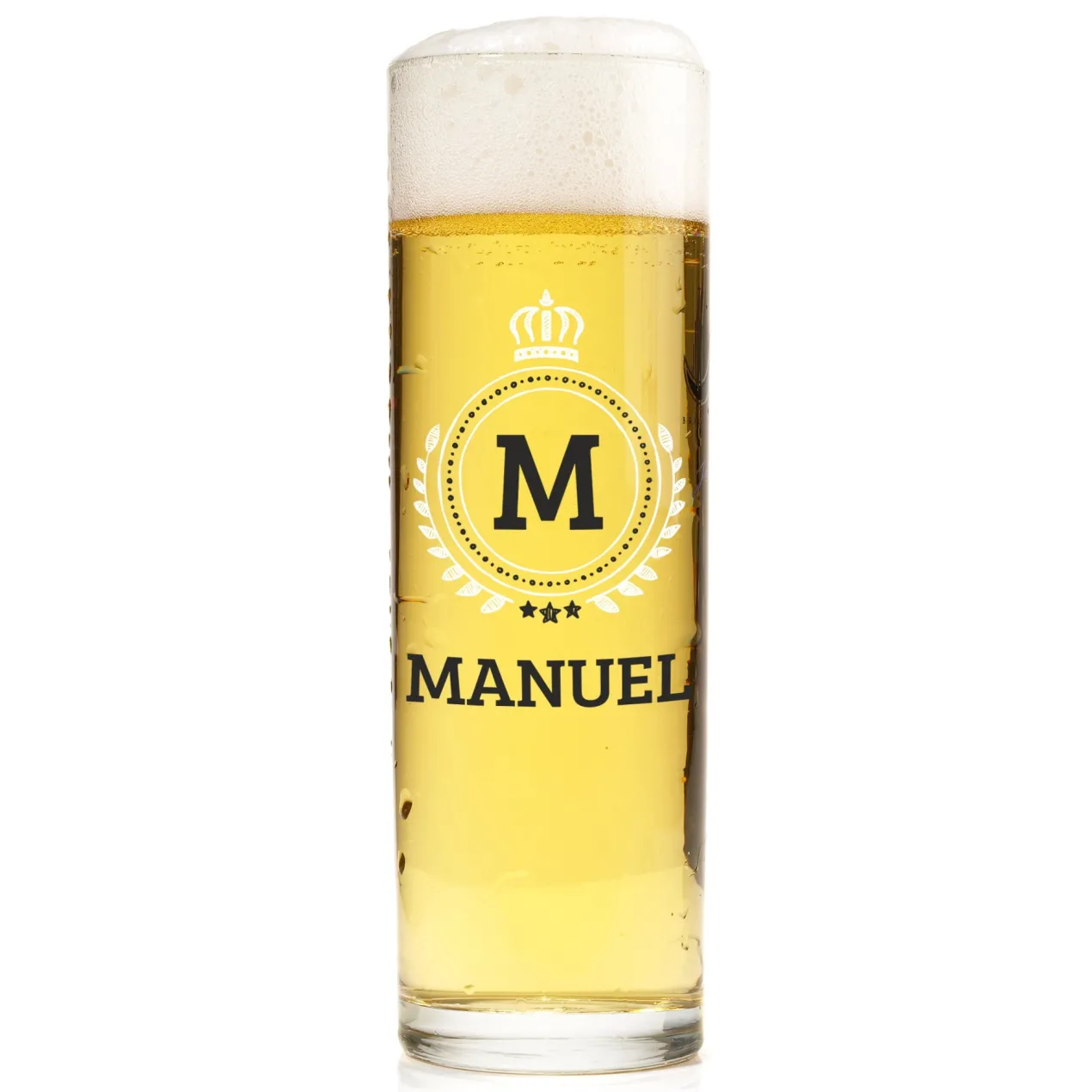 Kölsch Glas personalisiert mit Name als Geschenk für Kölner | 200 ml Bierglas mit Aufdruck