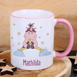 Knuddelhorn-Tasse mit Wunschname