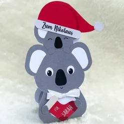 Koala mit 3 Lindorkugeln zum Nikolaus