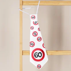 Krawatte Verkehrszeichen zum runden Geburtstag