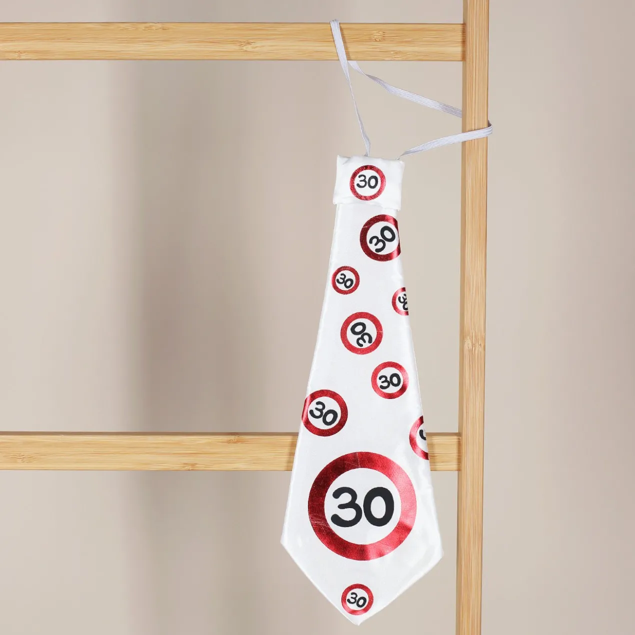 Krawatte Verkehrszeichen zum runden Geburtstag