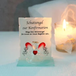 Kristall - Schutzengel zur Konfirmation
