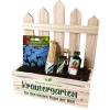 Kräutergarten Geschenkset für Männer mit Kräuterlikör, Samen & Pflanzerde | Personalisiert