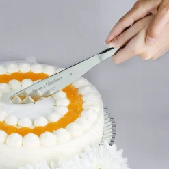 Kuchenbesteck Set von WMF "Der schönste Weg ist der gemeinsame!" mit Namen und Datum graviert