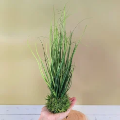 Kunstgras als Dekoration | Hochwertige Kunstpflanze Gras | 28 cm