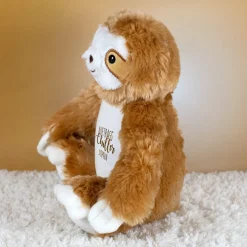 Kuscheltier 'Auftragschiller' Faultier mit Name personalisiert | Plüschtier mit Spruch als Geschenk