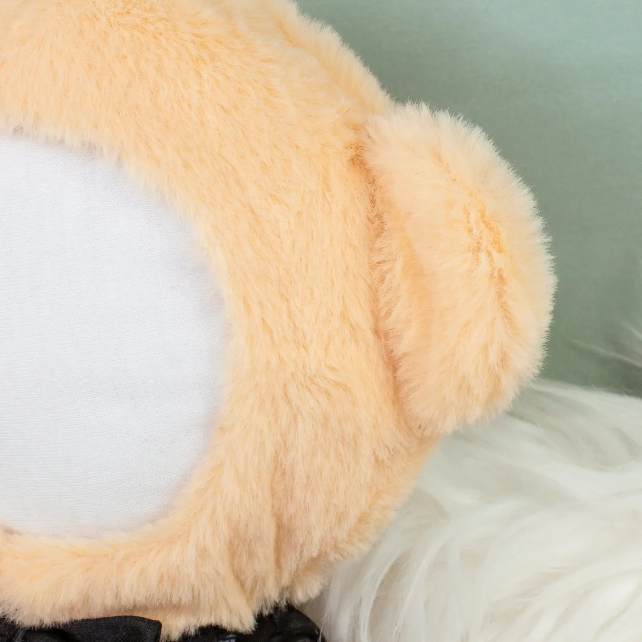Kuscheltier Brautpaar personalisiert mit Foto Gesicht | Teddy Set als Geschenk zur Hochzeit