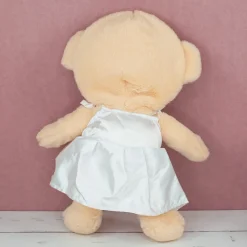 Kuscheltier Brautpaar personalisiert mit Foto Gesicht | Teddy Set als Geschenk zur Hochzeit