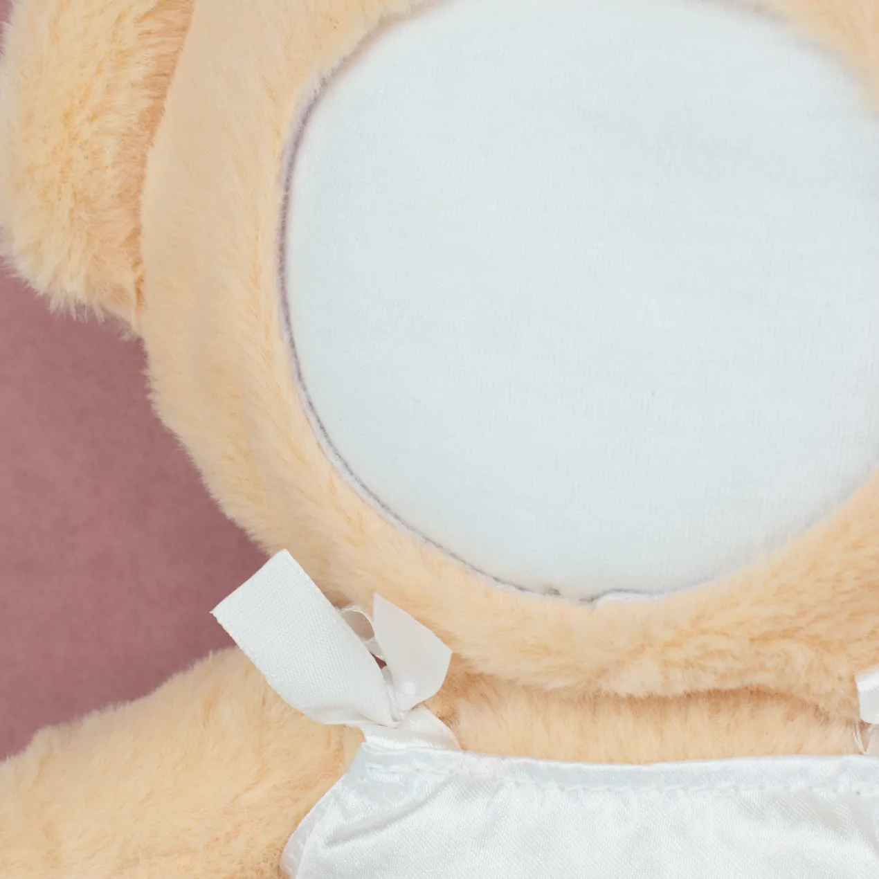 Kuscheltier Brautpaar personalisiert mit Foto Gesicht | Teddy Set als Geschenk zur Hochzeit