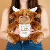 Kuscheltier Kuh 'Mit dir ist alles kuhl' mit Name personalisiert | Plüschtier-Geschenk
