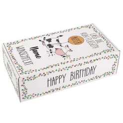 Lass die Kuh fliegen! - Geschenkverpackung zum Geburtstag