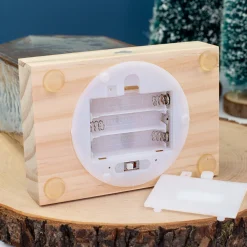 LED-Dekohaus von Leonardo – personalisiert mit Namen & Datum | Geschenk zur Hochzeit & Valentinstag