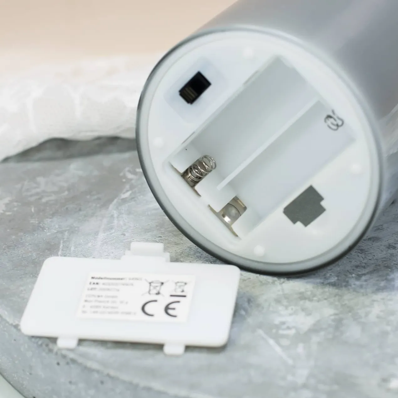 LED Trauerwindlicht mit Gravur des Namens und des Datums