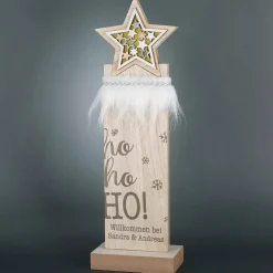LED Weihnachtsdeko mit Ihrem Wunschtext
