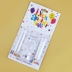LED Zahlen mit Kerze als Tortendeko - Zahlen von 0 bis 9 - kombinierbar