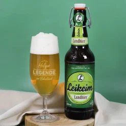 Legende in Rente - Geschenkset zum Ruhestand mit Bier, Glas und Snack