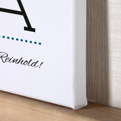 Leinwand für Opa´s zum Vatertag 30 x 40 cm mit tollem Spruch und persönlicher Widmung