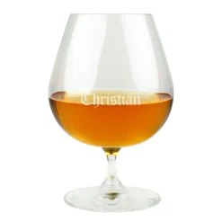 Leonardo Cognacschwenker mit klassischer Gravur des Namens | Personalisiertes Geschenk für Genießer