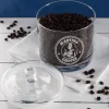 Leonardo Glasdose mit Kaffeemotiv und Ihrem Wunschnamen