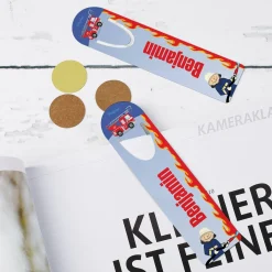 2 Lesezeichen Feuerwehrmann
