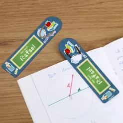 2 Lesezeichen für Kinder zum Schulanfang