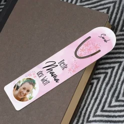 Lesezeichen mit Foto für Mama, Oma, Tante, Schwester etc. - mit Name