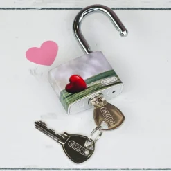 Liebesschloss zum Valentinstag