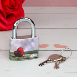 Liebesschloss zum Valentinstag