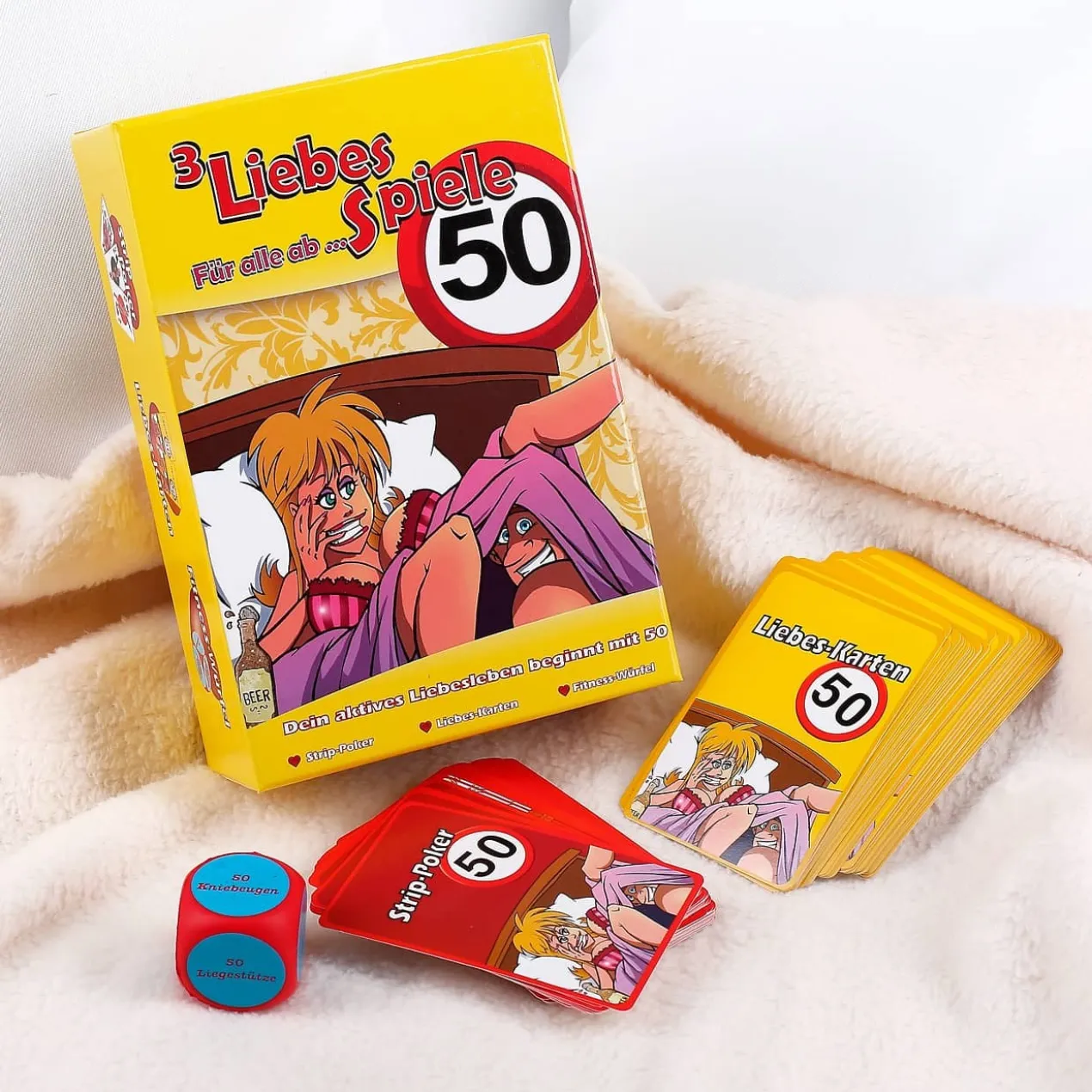 3 Liebes-Spiele für alle ab 50 !