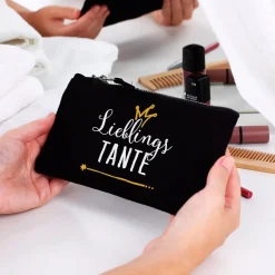 Lieblings... Beautycase in schwarz für tolle Mitmenschen