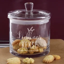 Lieblings... Glasdose von Leonardo mit Wunschgravur