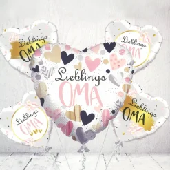 Lieblings-Oma Folien-Ballon-Set 5-teilig