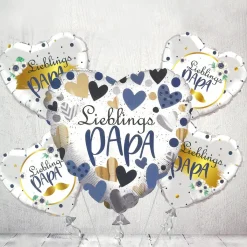 Lieblings-Papa Folien-Ballon-Set 5-teilig