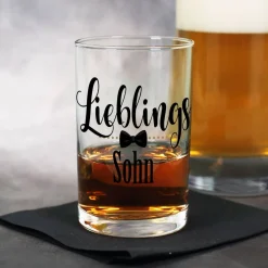 Lieblings... Schnapsglas für Männer mit Text Ihrer Wahl