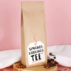 Lieblingstee Früchtetee mit Name