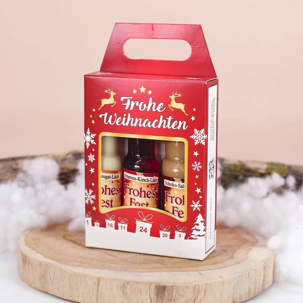 Likörbox - Frohe Weihnachten