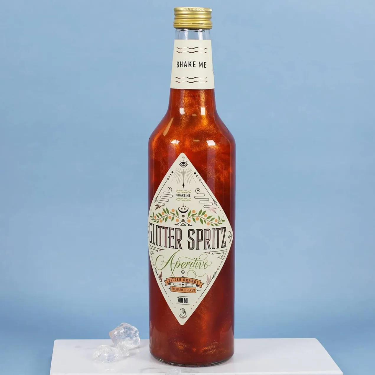 Lillet Geschenkset mit graviertem Weinglas und eleganten Vintage Blumenmotiv