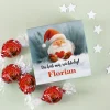 Lindorkugeln in personalisierter Geschenkbox zu Weihnachten | Wichtel-Motiv