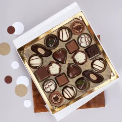 Lindt Pralinen 'Danke Mama' personalisiert mit Wunschtext & Tulpen Box | Geschenk zum Muttertag