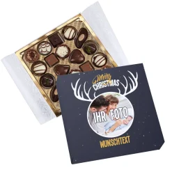 Lindt Pralinen mit Fotoaufdruck zu Weihnachten