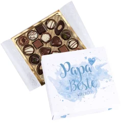 Lindt-Pralinen "Papa Du bist der Beste" mit Wunschtext