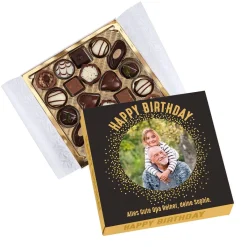 Lindt Pralinen zum Geburtstag mit Foto und Wunschtext