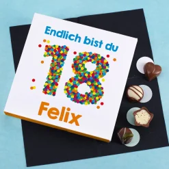 Lindt Pralinen zum 18. Geburtstag, 100g